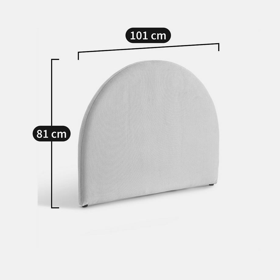 La Redoute Intérieurs Tête de lit en velours côtelé  