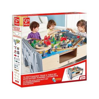 Hape  Eisenbahn Eisenbahn mit Tisch 