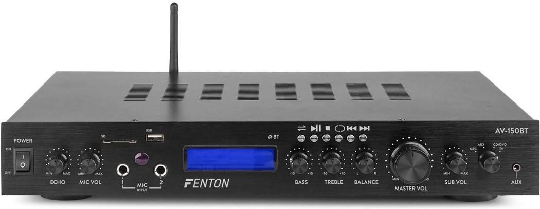 Fenton  AV-150BT Stereo HiFi & Karaoke Verstärker 