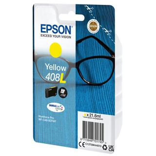 EPSON  Singlepack Yellow 408L DURABrite Ultra Ink 