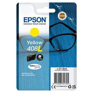 EPSON  Singlepack Yellow 408L DURABrite Ultra Ink 