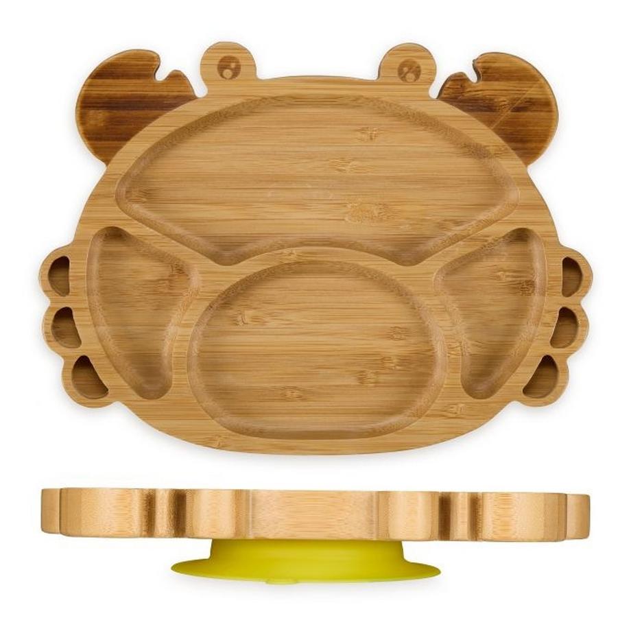 B2X  Assiette bébé à ventouse "Crabe" 