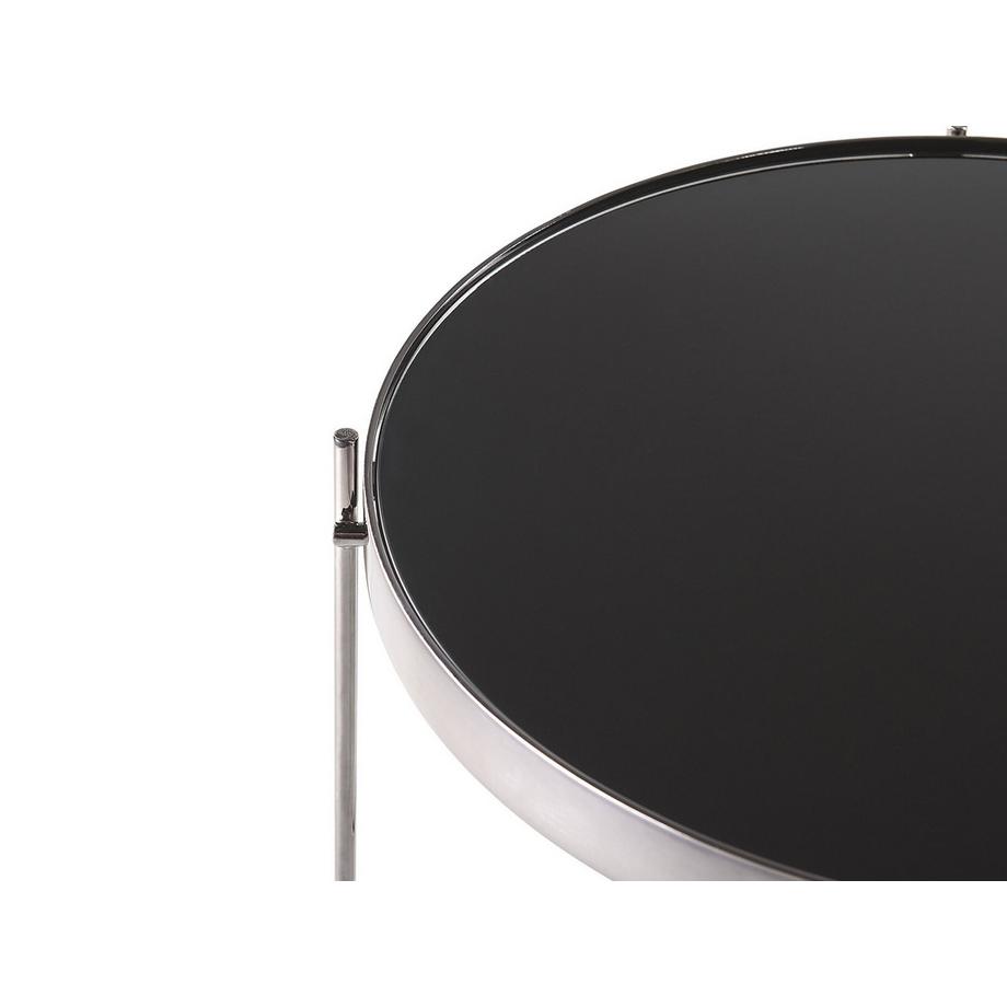 Beliani Table d'appoint en Verre de sécurité Moderne LUCEA  