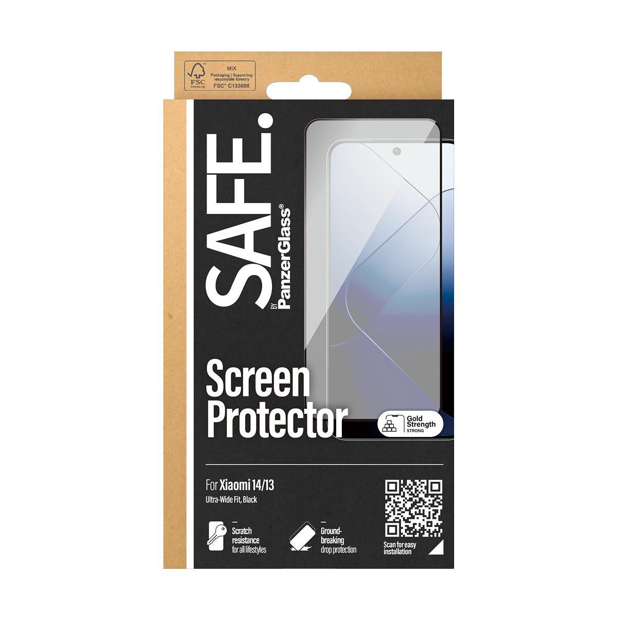 PanzerGlass  SAFE95347 écran et protection arrière de téléphones portables Protection d'écran transparent Xiaomi 1 pièce(s) 