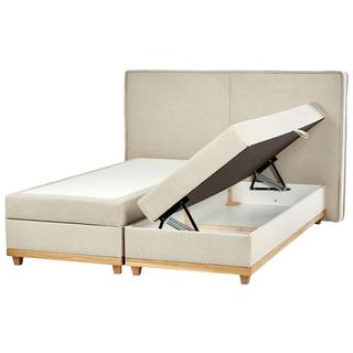 Beliani Boxspring Bett aus Polyester Modern DYNASTY  