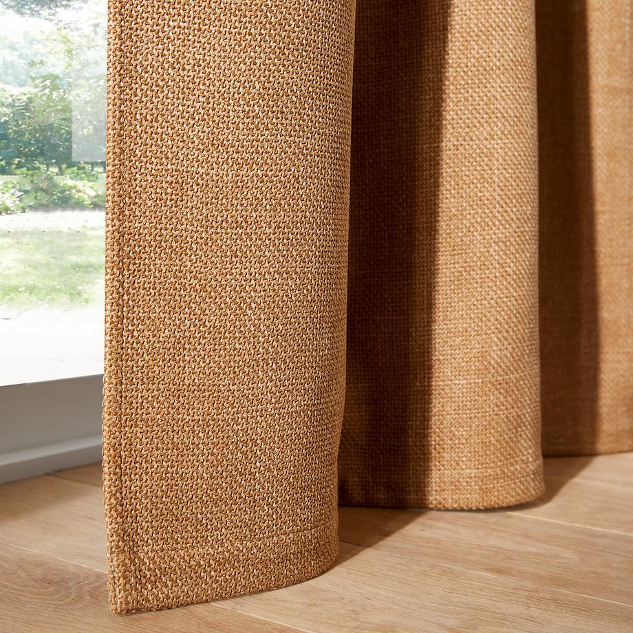 La Redoute Intérieurs  Thermovorhang aus Fleece mit Natté-Effekt 