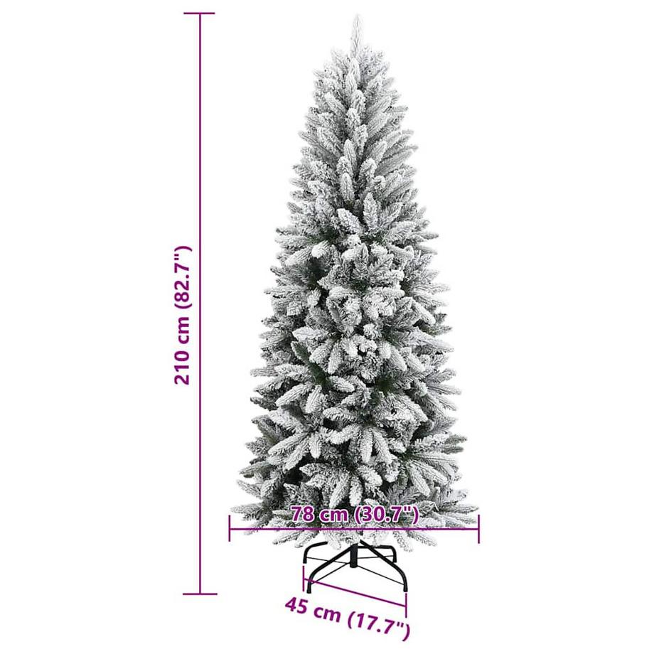 VidaXL Albero di Natale artificiale PVC  
