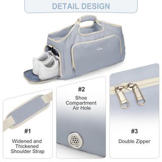 Only-bags.store Sport Weekender Reisetasche mit Schuhfach  