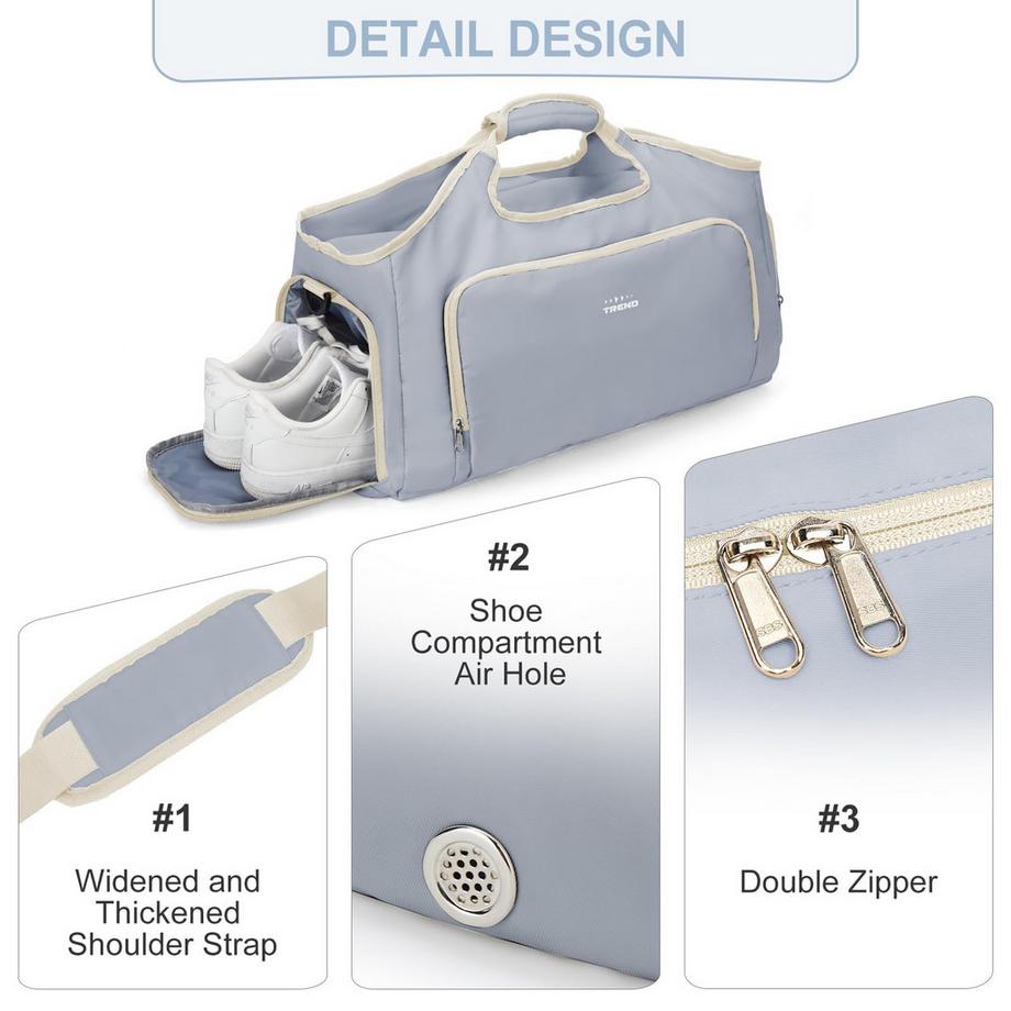 Only-bags.store Sport Weekender Reisetasche mit Schuhfach  