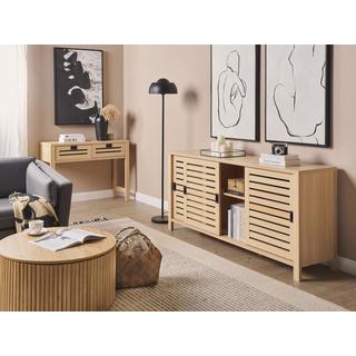 Beliani Console en Panneau de particules de bois Rustique RANDA  