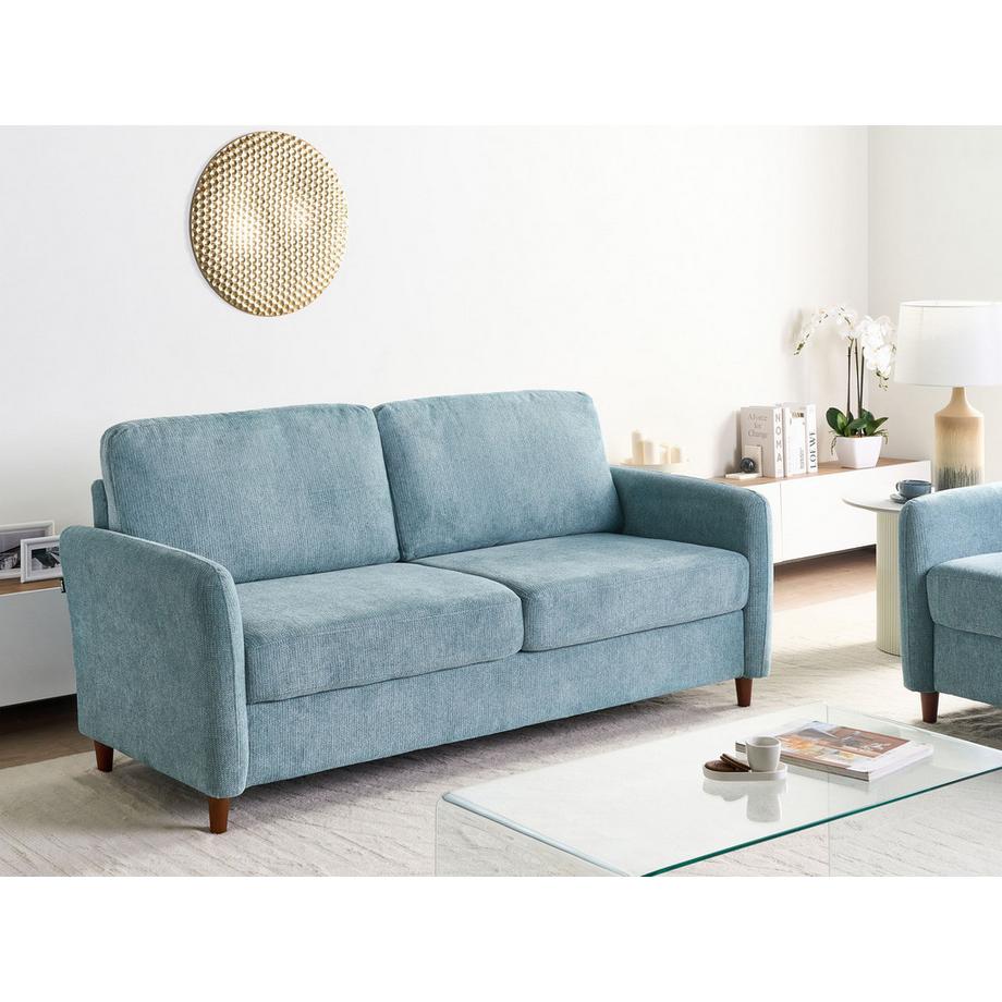 Beliani 3 Sitzer Sofa aus Stoff  MARE  