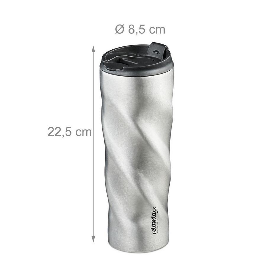 B2X Mug isotherme en acier inoxydable 500 ml  