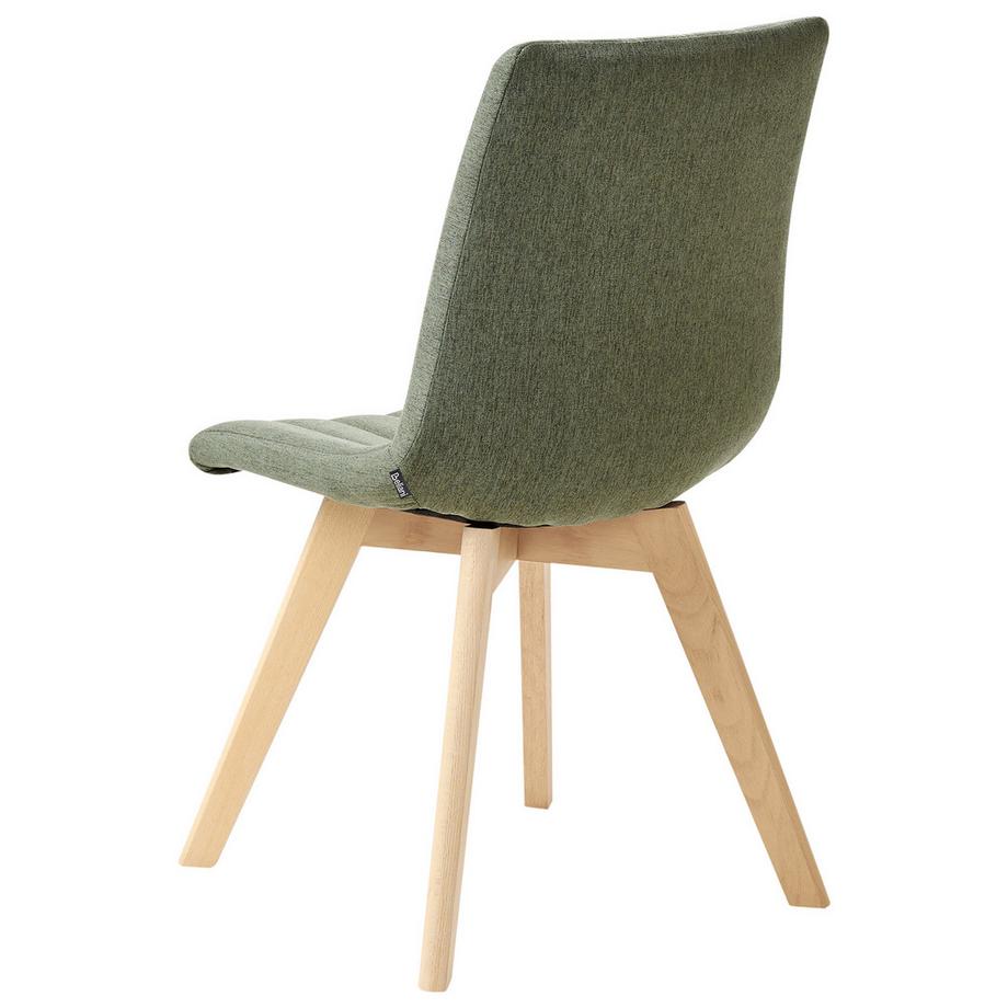 Beliani Esszimmerstuhl 2er Set aus Stoff  CALGARY  