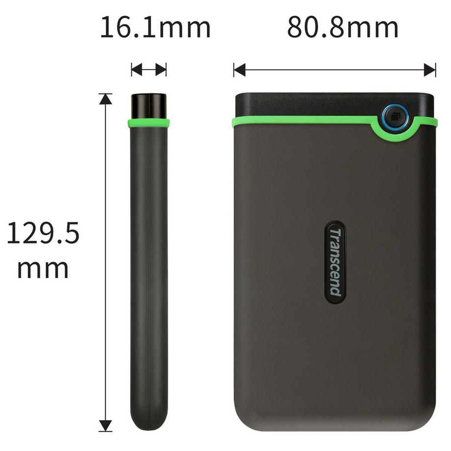 Transcend  Festplatte StoreJet 2,5" 1TB USB3 