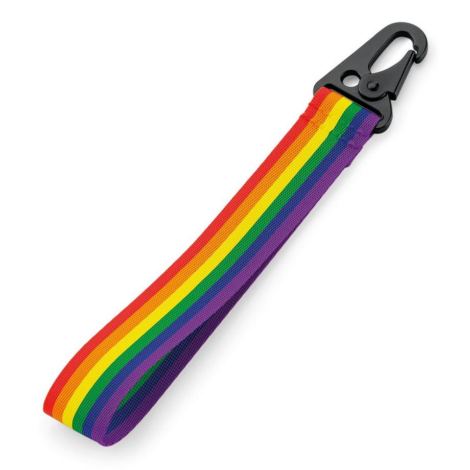 Bagbase Regenbogen Schlüsselklip  