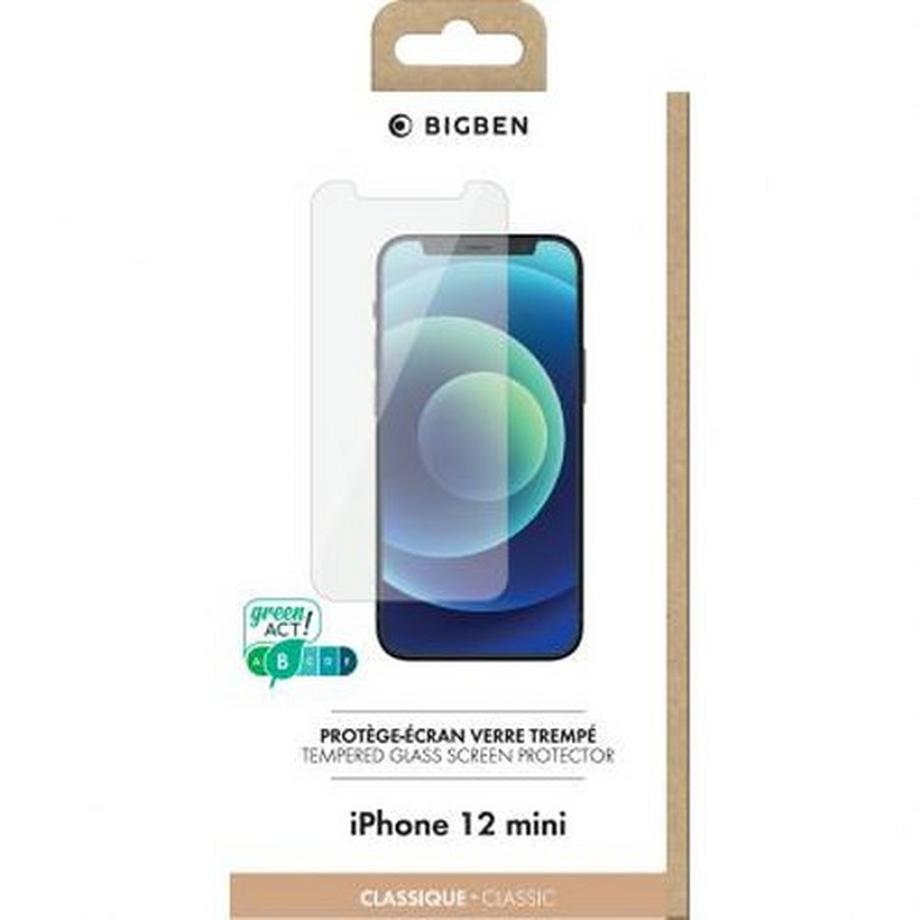 BigBen Connected  Vetro protettivo iPhone 12 Mini antiurto 