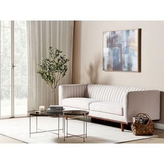 Beliani 3 Sitzer Sofa aus Polyester Modern SKAULE  