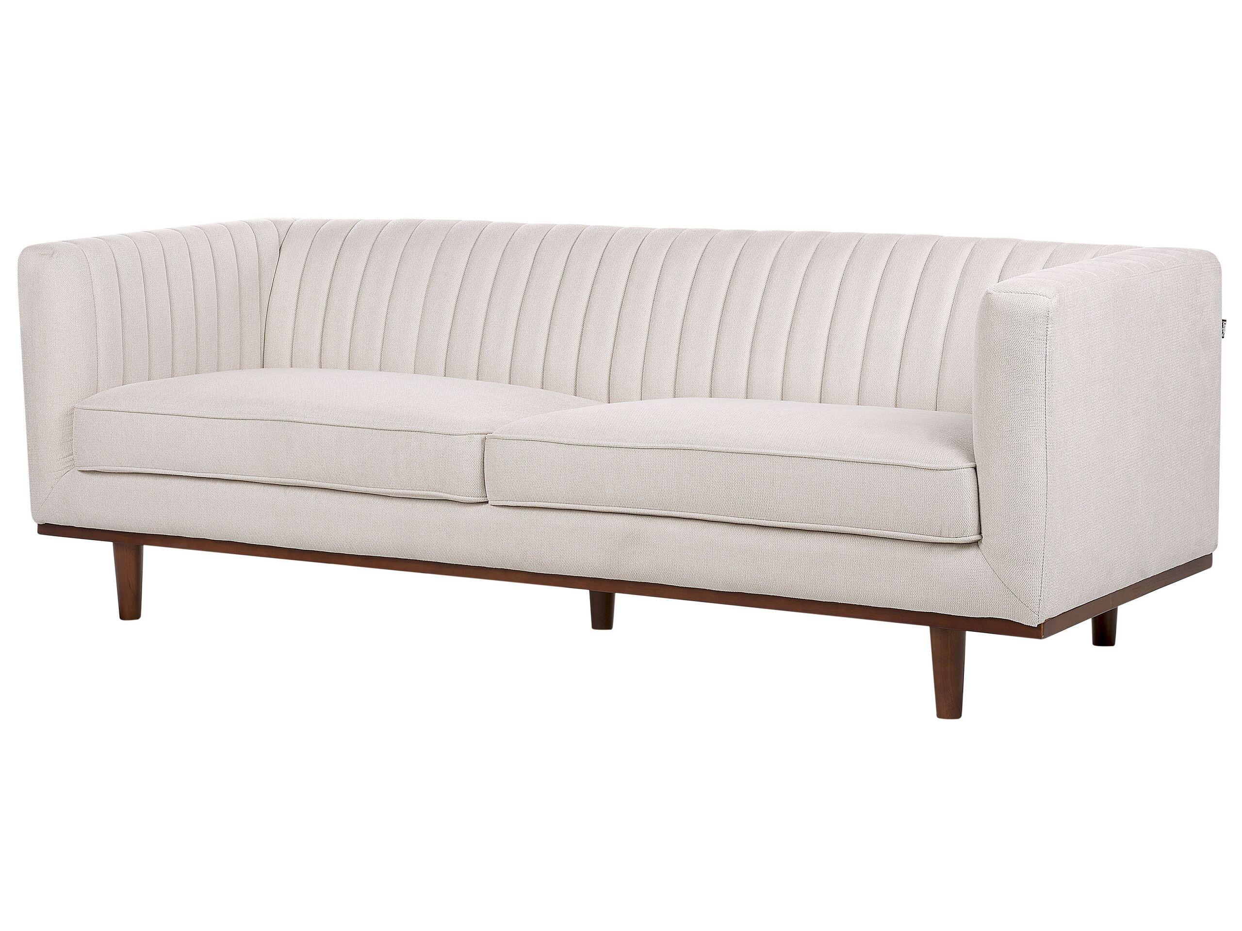 Beliani 3 Sitzer Sofa aus Polyester Modern SKAULE  