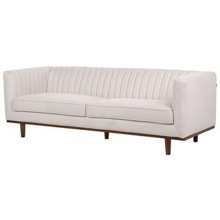 Beliani 3 Sitzer Sofa aus Polyester Modern SKAULE  