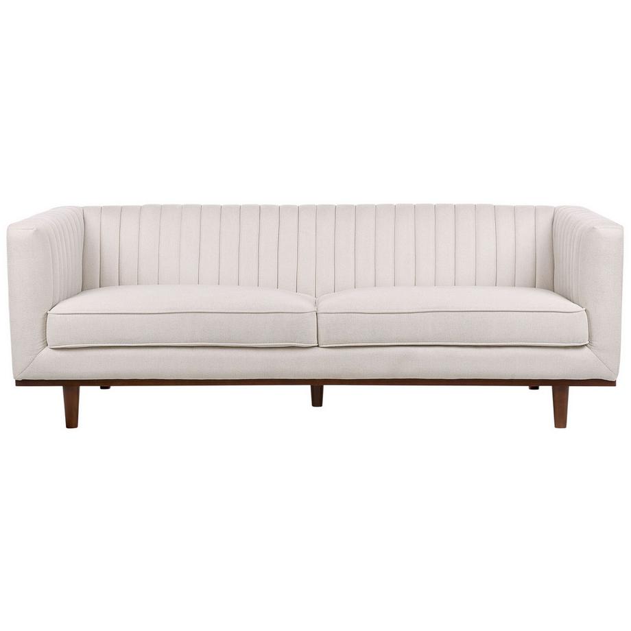 Beliani Canapé 3 places en Tissu Moderne SKAULE  