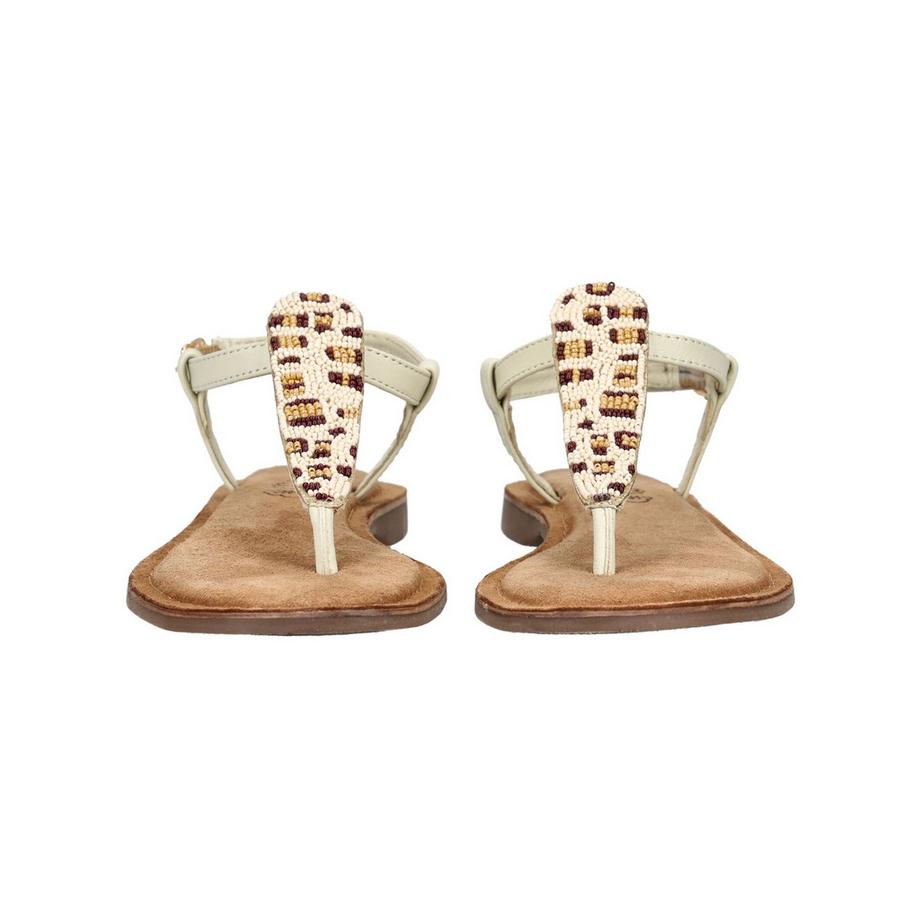 Lazamani Sandalo Slingback con Perline  
