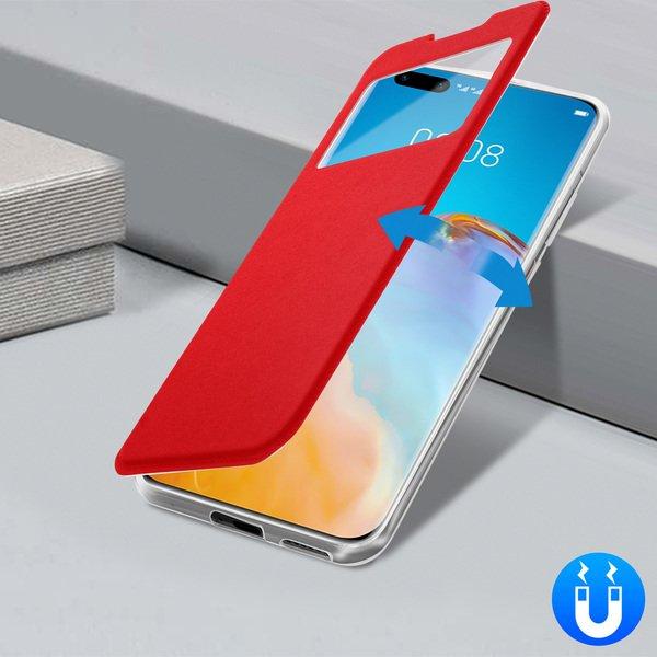 Avizar  Custodia Huawei P40 Pro - rosso 