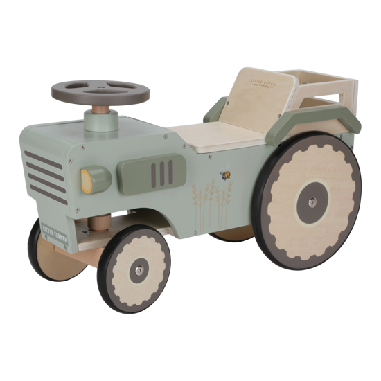 Little Dutch  Allradtraktor aus Holz Little Farm FSC 