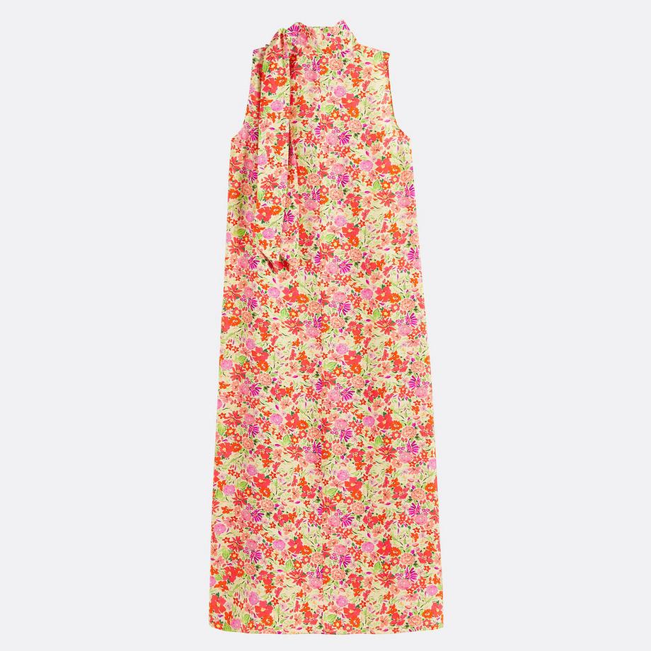 La Redoute Collections Abito lungo senza maniche stampa floreale  