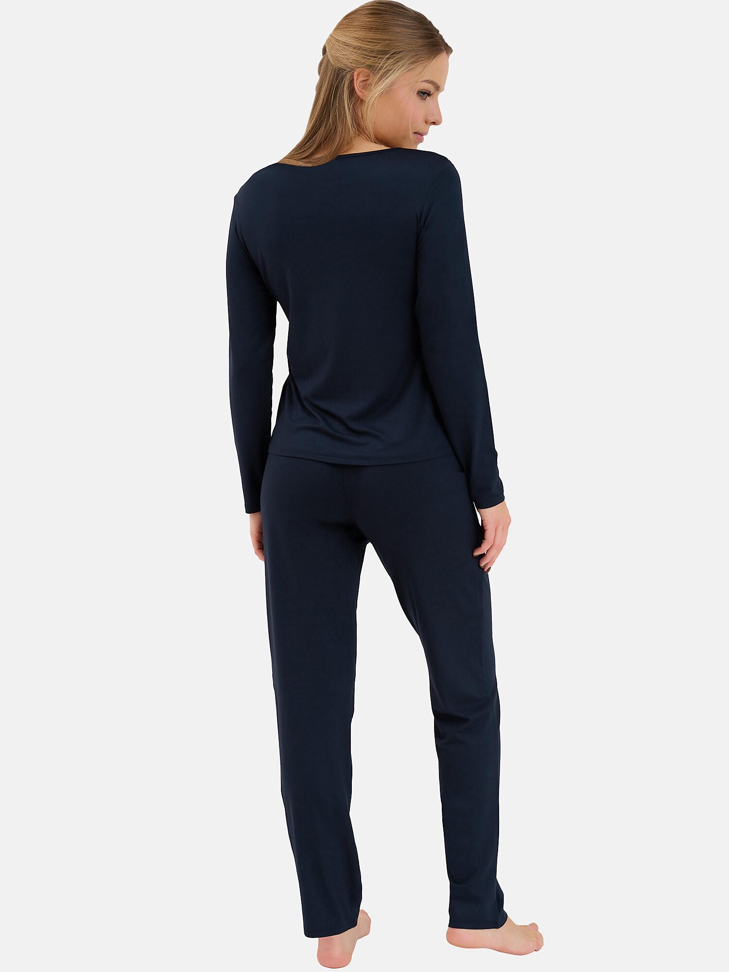 Lisca  Pyjama tenue d'intérieur pantalon top manches longues Mirabelle 