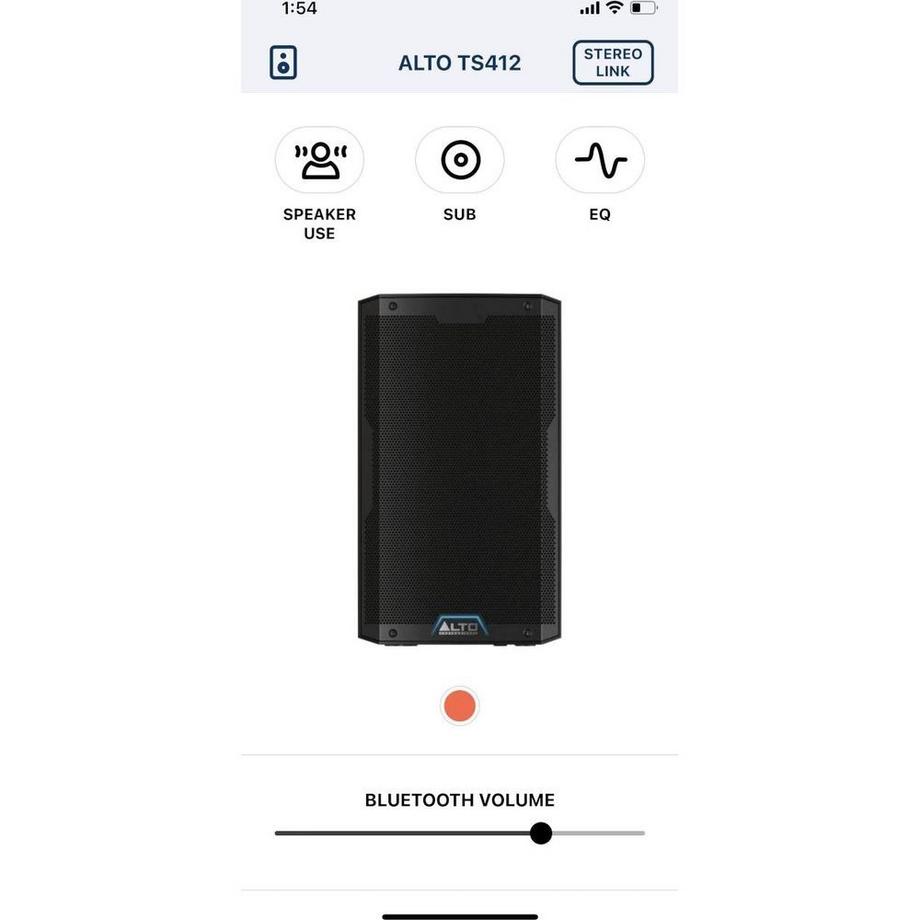 Alto Professional  TS412 altoparlante 2-vie Nero Con cavo e senza cavo 1250 W 