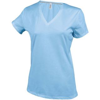 Kariban  T-shirt femme cintré  Col V 