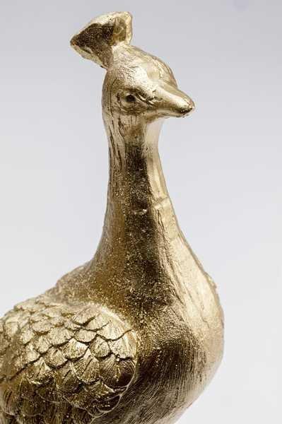 KARE Design Figura Deco Peacock oro 39  