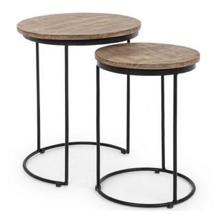 mutoni Table d&#039;appoint Walton (lot de 2)  