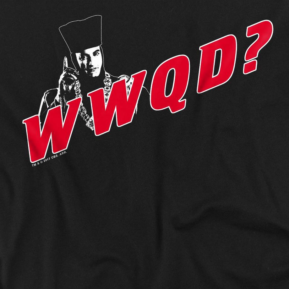 Star Trek WWQD T-Shirt Stampa Grafica  