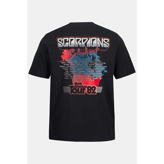 JP1880  T-shirt a mezze maniche dedicata alla band Scorpions 