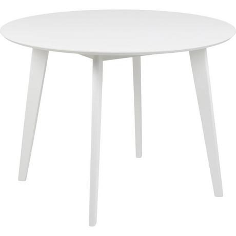 mutoni Table de salle à manger Melrose blanc 105 rond  