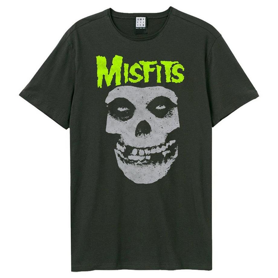 Amplified T-shirt Neon Skull  