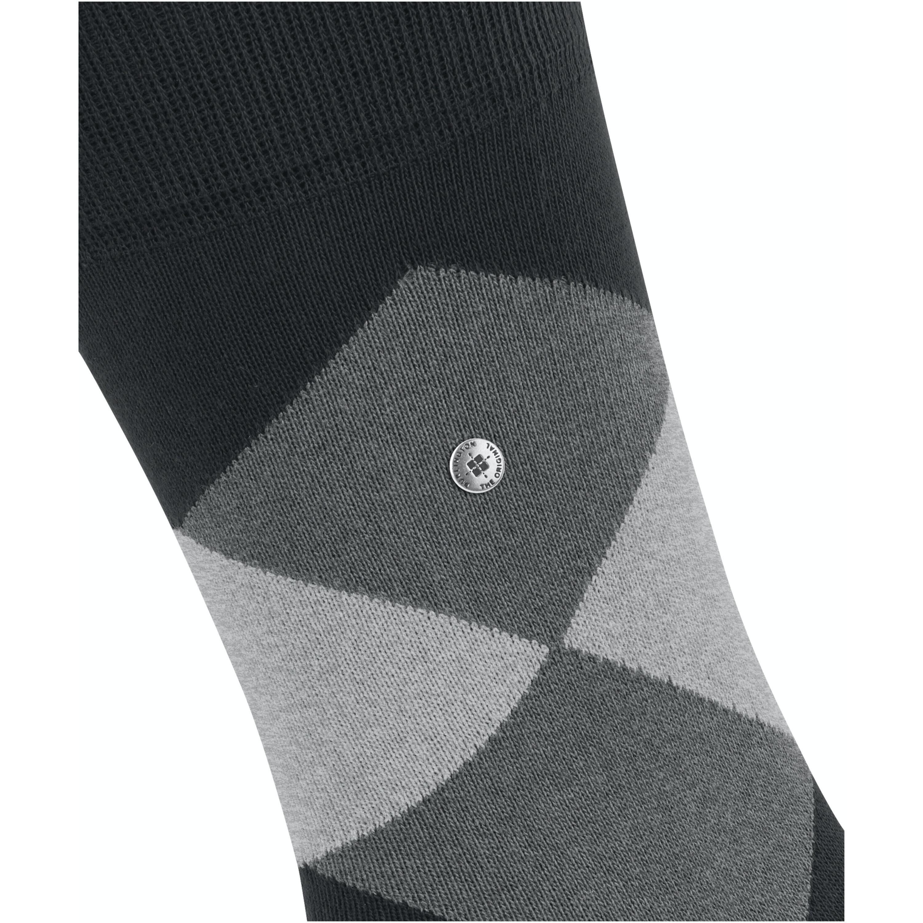 Burlington Clyde SO Wadenlange Argyle Socken  