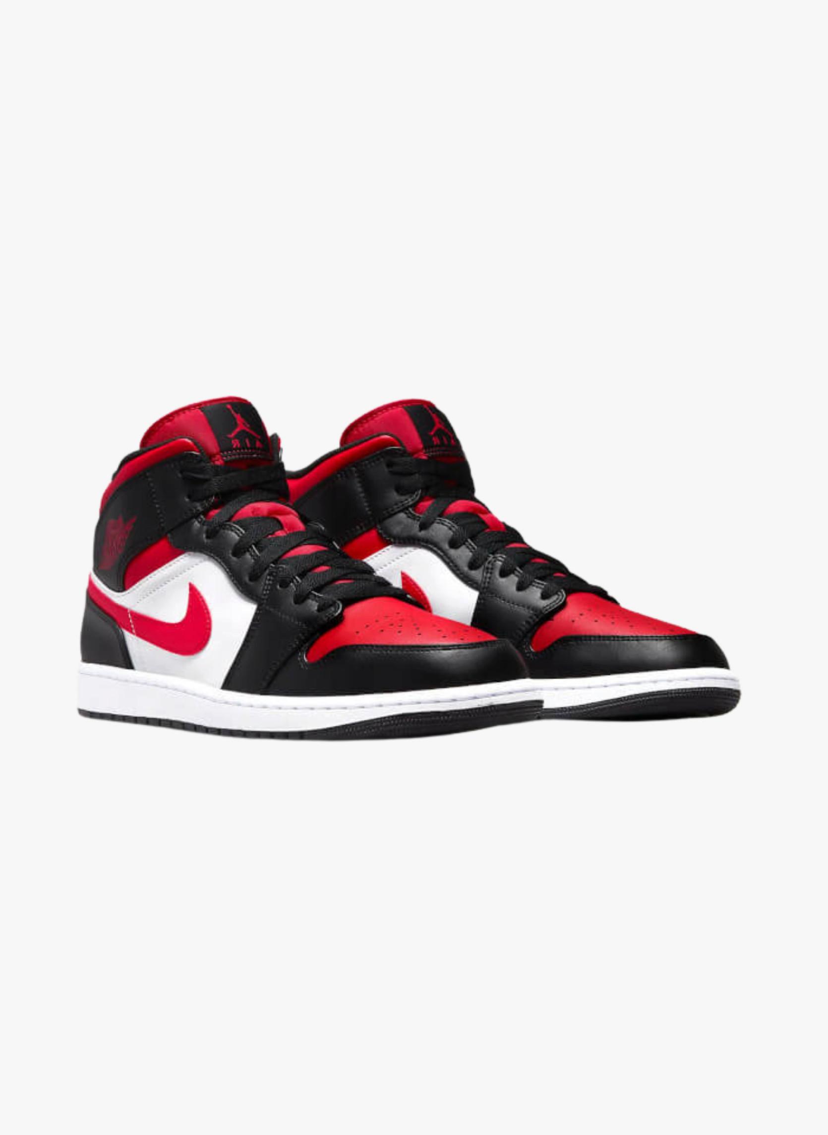 NIKE  Air Jordan 1 Mid Alternate Bred Toe (GS) 