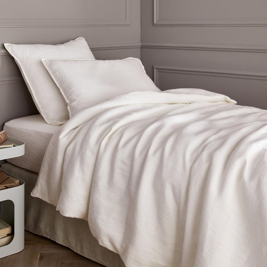 Housse de couette enfant lin lavé