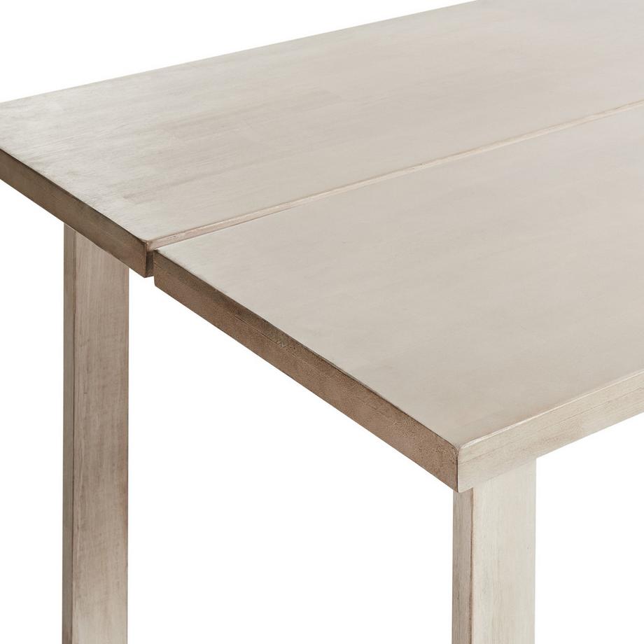 Beliani Gartentisch aus Akazienholz  AZZANELLO  