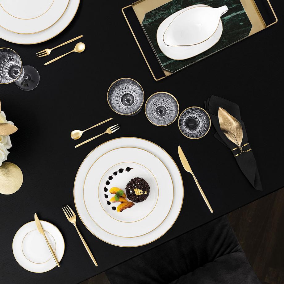 Villeroy & Boch Signature Ménagère 24pcs. MetroChic d'Or  