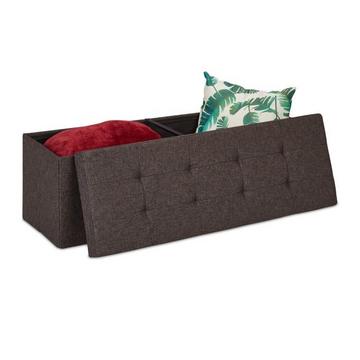 Banc avec grille de séparation