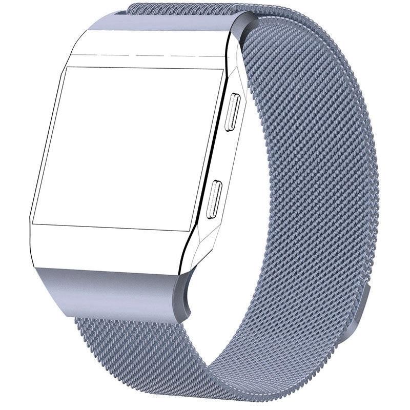 Cover-Discount  Fitbit Ionic - Bracelet Milanais En Acier Inoxydable 