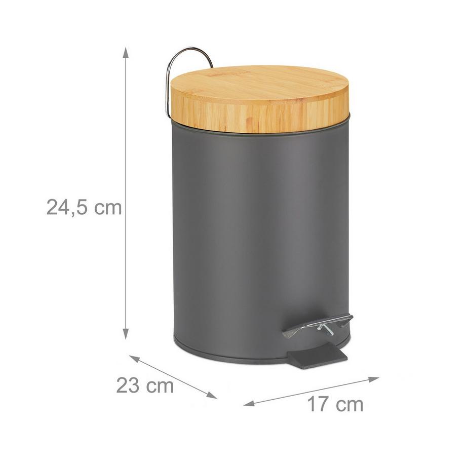 B2X Secchio a pedale da 3 litri  