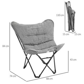 Northio Sedia da ufficio stabile ergonomica, portata 120 kg  