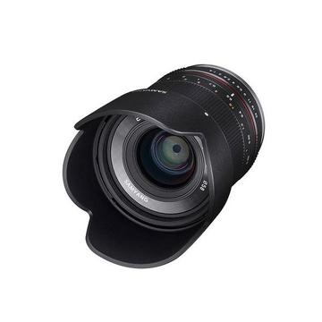 Samyang 21 mm f / 1.4 ed comme UMC CS (Canon M)