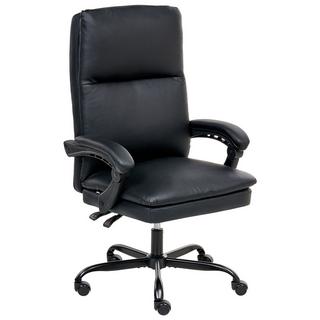Beliani Poltrona da scrivania en Pelle sintetica Classico SERENE  