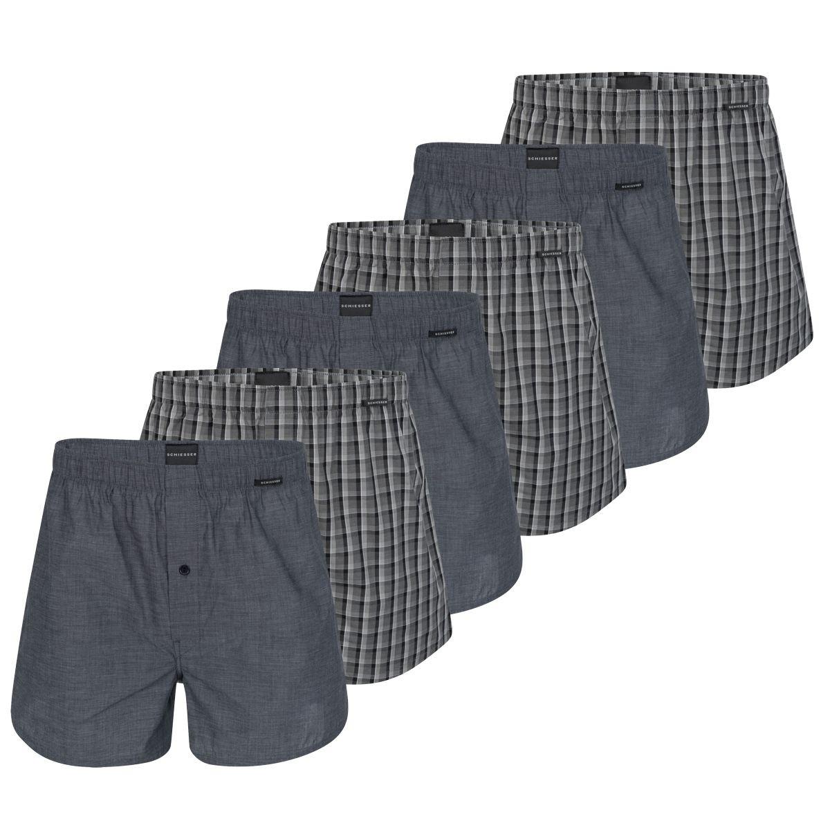 Schiesser  Web lot de 2  - boxers / caleçons 