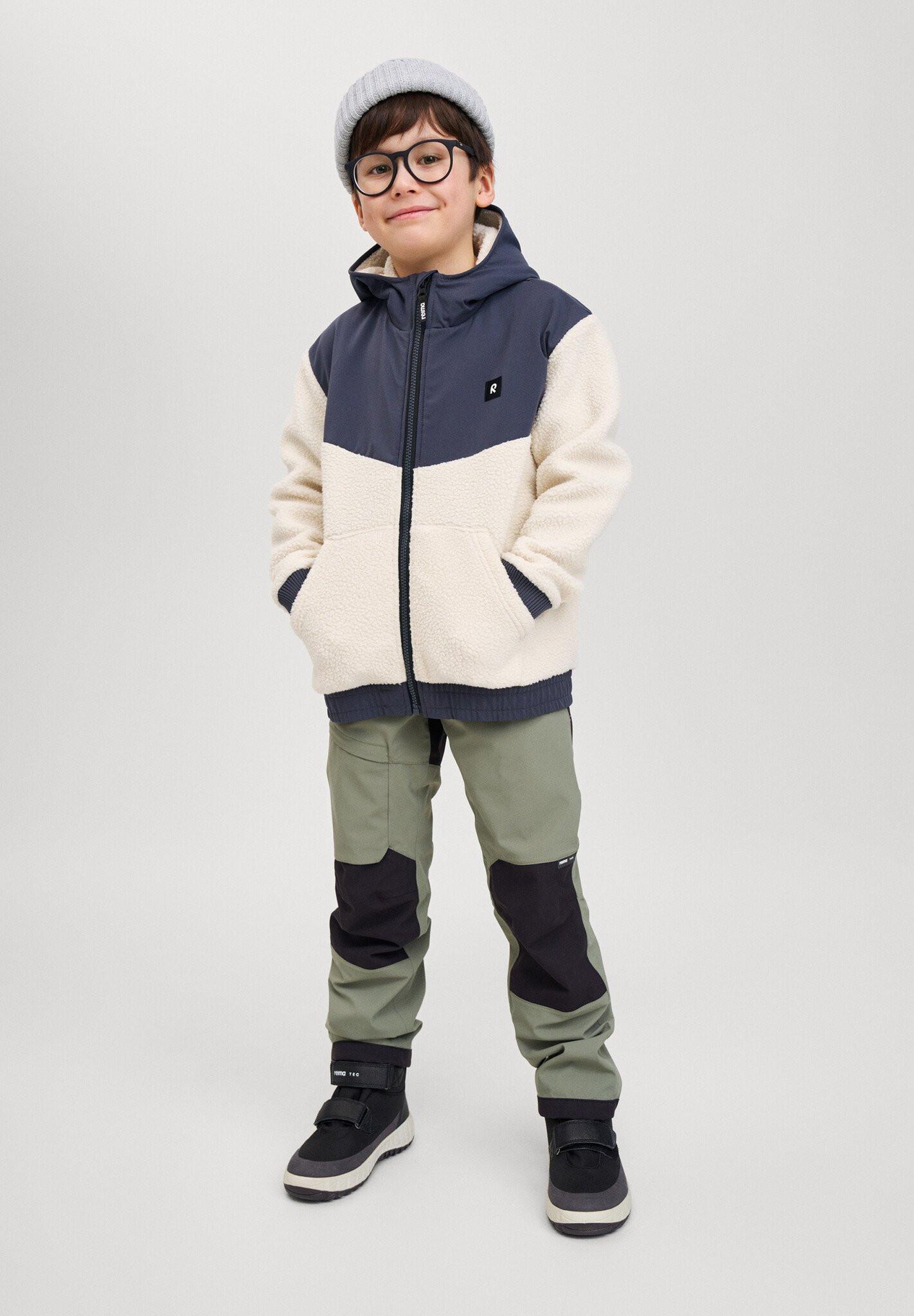 Reima  Kinder Fleecejacke Samota Soft black 